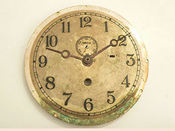 A Chelsea dial, before restoration