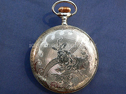 Vacheron & Constantin 18 lignes, restored and engraved (rear view)