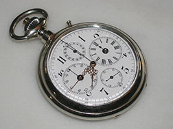Case for a 19th cent. dual chronograph movement