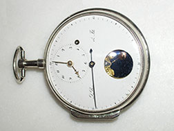 Silver case for an early 19th cent. Dubois & Fils movement
