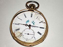 Ρολόι τσέπης 19 lignes cal. V, περί το 1870 (πριν την αποκατάσταση)
