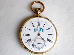 Service of an antique pocket watch